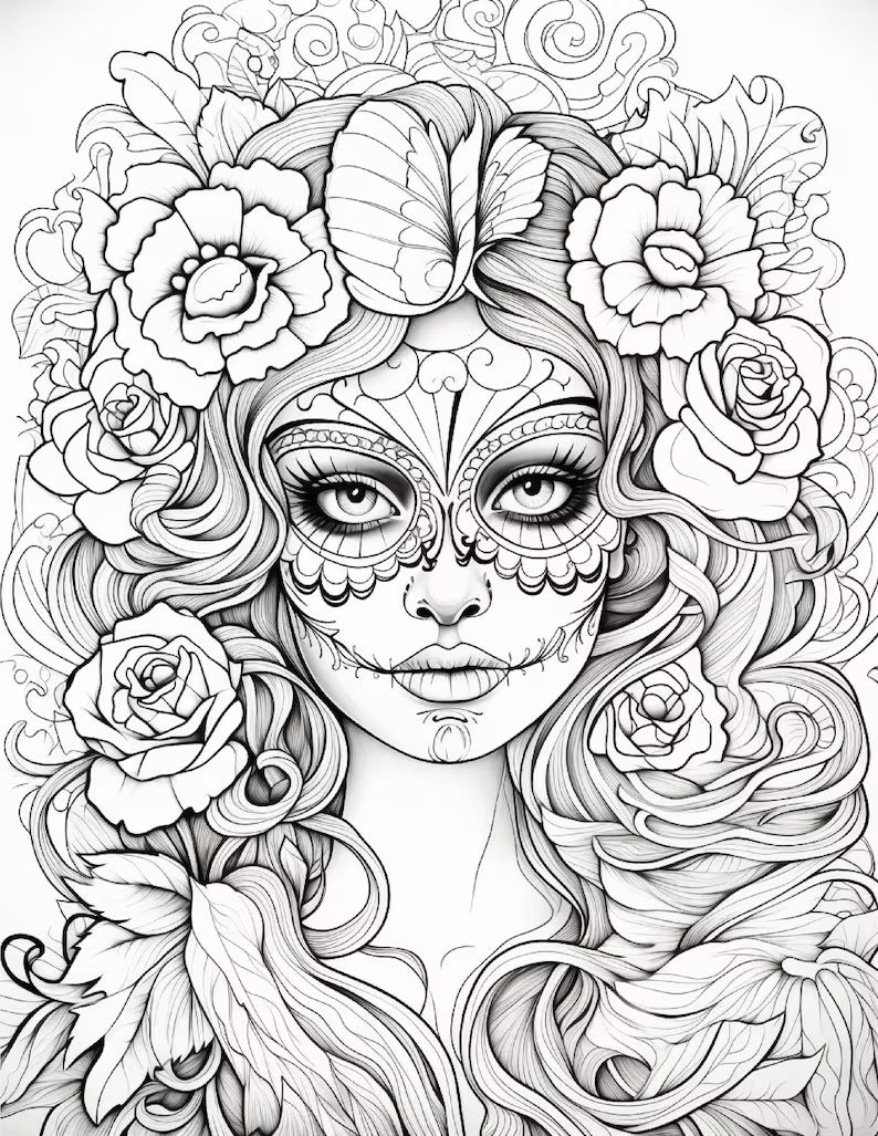 🎃 100 Halloween Coloring Pages (Printable PDF)