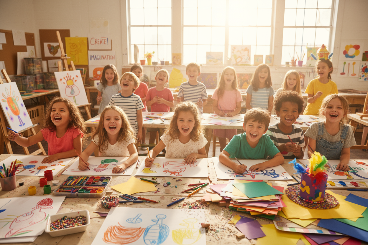 Inspiring kids to color, create, and celebrate every imagination!